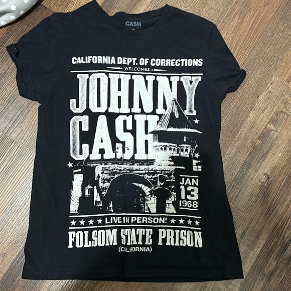 Johnny Cash Folsom Prison tshirt - Picture 1 of 6
